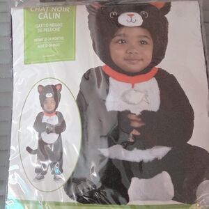 Black and White Cat Costume for Kids
